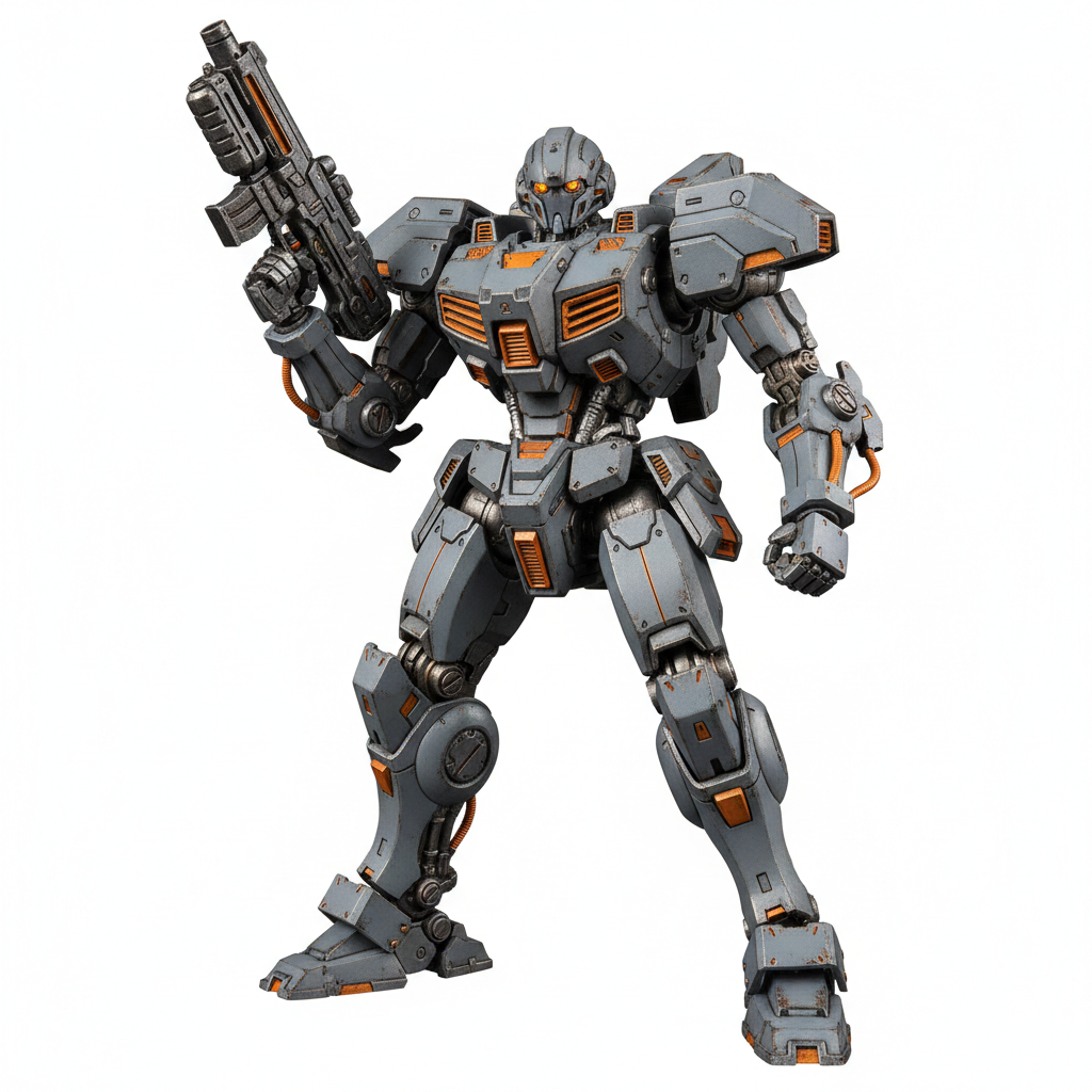 Titan-X Mecha Sculpture