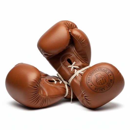 Hand-Stitched Leather Boxing Gloves